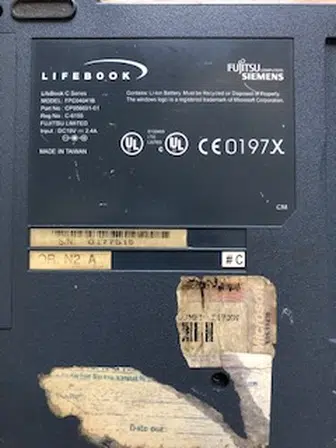 Satoshi Nakamoto Laptop